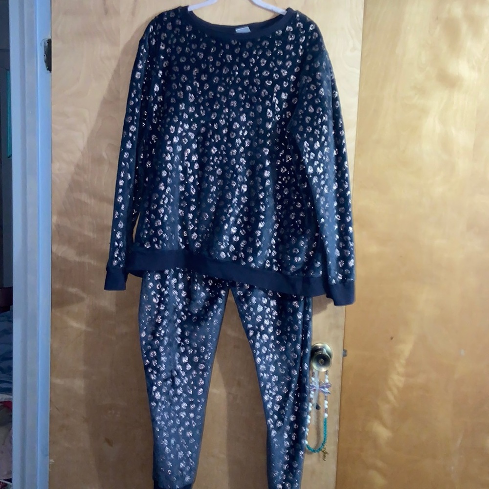 Secret Treasures Plush Pajama Set